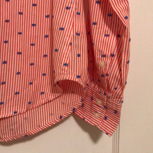 GAP Women's Fitted Boyfriend Button Up Shirt - Picture 2 of 11